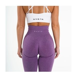 NVGTN Purple Contour Leggings